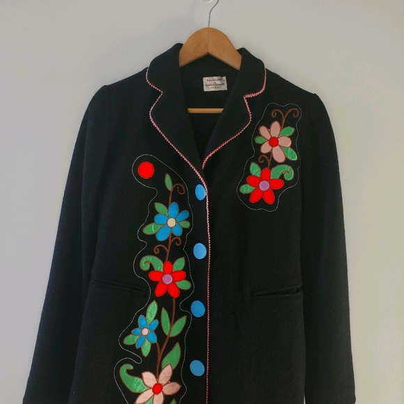 Philosophy di Alberta Ferretti Jackets & Blazers - Philosophy Di Alberta Ferretti Black Wool Coat